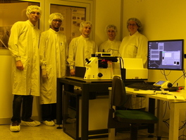 The first photonic wire bonder has been installed at IMT
